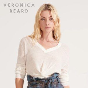 NWT Veronica Beard Soren Front-Twist Sweater